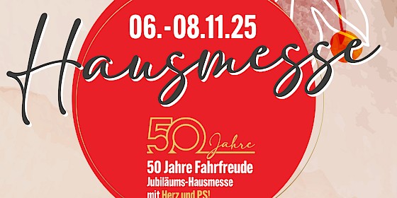 Jubiläumsmesse 6. - 8. November