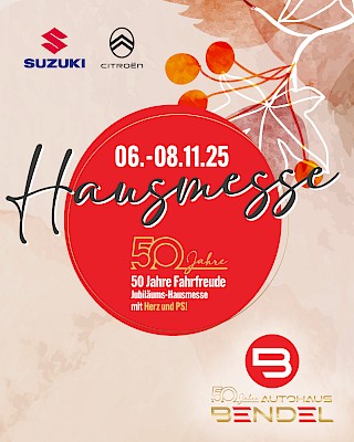 Jubiläumsmesse 6. - 8. November